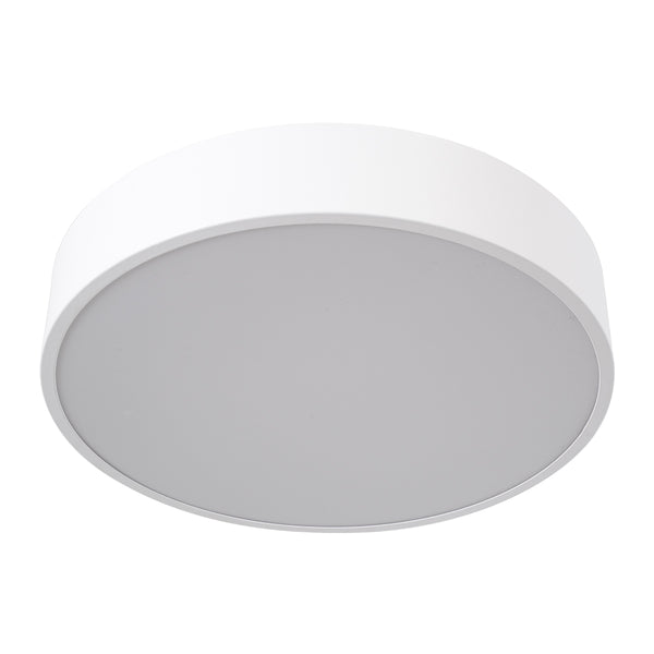 BURTON 61201-P Κρεμαστή Πλαφονιέρα Οροφής LED CCT 67W 7370lm 120° AC 220-240V - Εναλλαγή Φωτισμού μέσω Τηλεχειριστηρίου All In One Ψυχρό 6000k+Φυσικό 4500k+Θερμό 2700k Dimmable Φ40cm - Λευκό - 3 Years Warranty