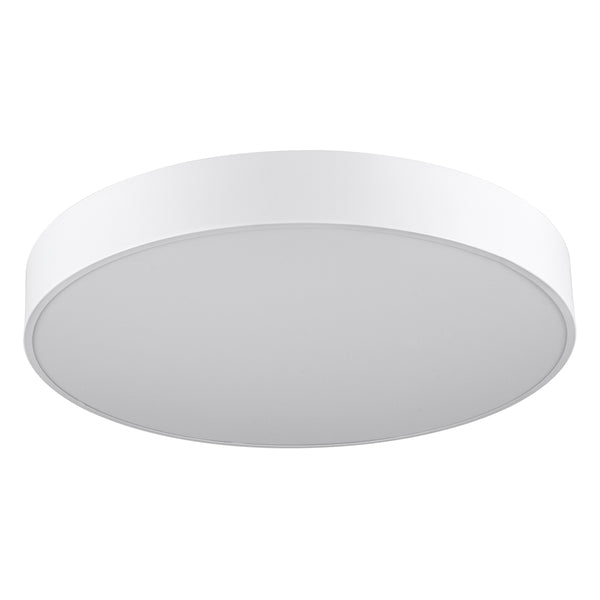 BURTON 61203-P Κρεμαστή Πλαφονιέρα Οροφής LED CCT 75W 8625lm 120° AC 220-240V - Εναλλαγή Φωτισμού μέσω Τηλεχειριστηρίου All In One Ψυχρό 6000k+Φυσικό 4500k+Θερμό 2700k Dimmable Φ60cm - Λευκό - 3 Years Warranty