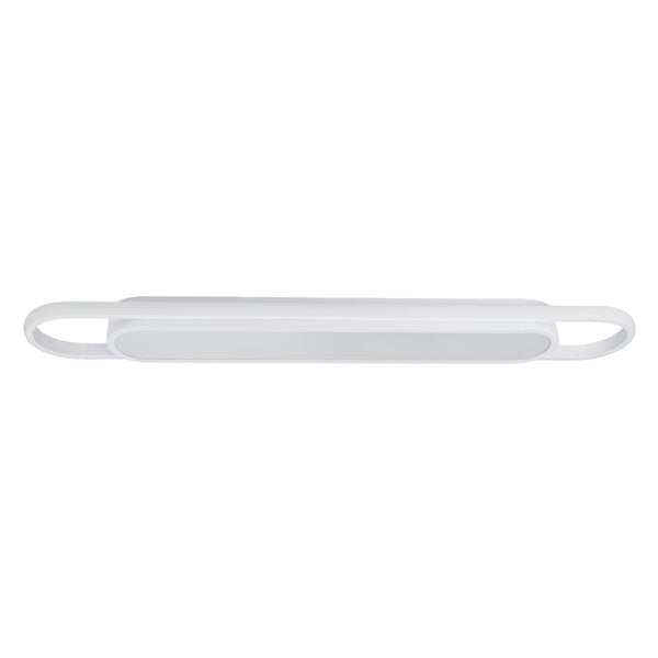 IGOR 61219 Φωτιστικό Οροφής Linear Design LED CCT 48W 5760lm 210° AC 220-240V - Εναλλαγή Φωτισμού μέσω Διακόπτη On/Off All In One Ψυχρό 6000k+Φυσικό 4500k+Θερμό 2700k Μ81 x Π13 x Υ4.5cm - Λευκό - 3 Years Warranty