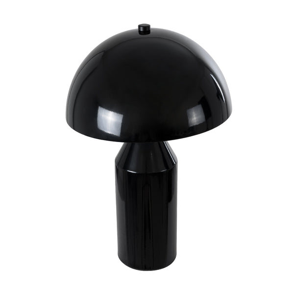 URANUS -S 61449 Lampa de masă modernă 2 X E27 AC220-240V IP20 - φ25 X Y39cm - Black Metal Bell cu On/Off - 5 ani garanție