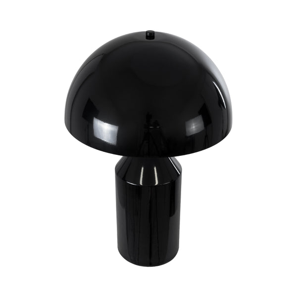 Uranus -m 61453 Lampa de masă modernă 2 X E27 AC220-240V IP20 - φ35 X Y54cm - Black Metal Bell cu On/Off - 5 ani garanție