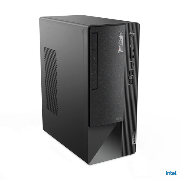 ThinkCentre neo 50t G4/i3-13100/8GB/256GB SSD/Intel UHD Graphics/DVD±RW/No OS/5Y Onsite/Black