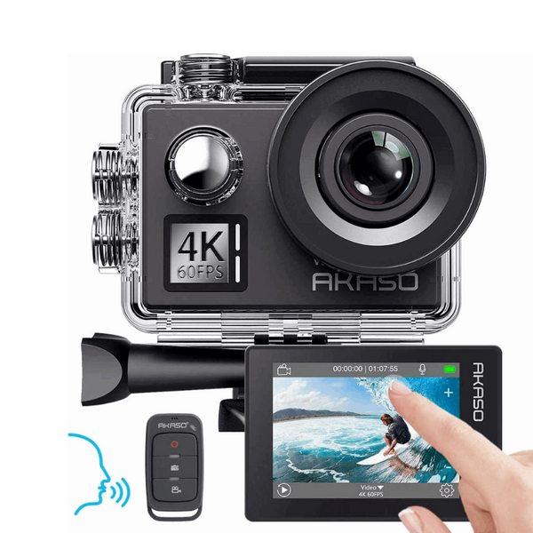 Akaso V50 Elite 4K/60fps UHD, Wifi Action Camera Με Θήκη, 20MP, Αδιάβροχη 40m, EIS 2.0 Σταθεροποίηση