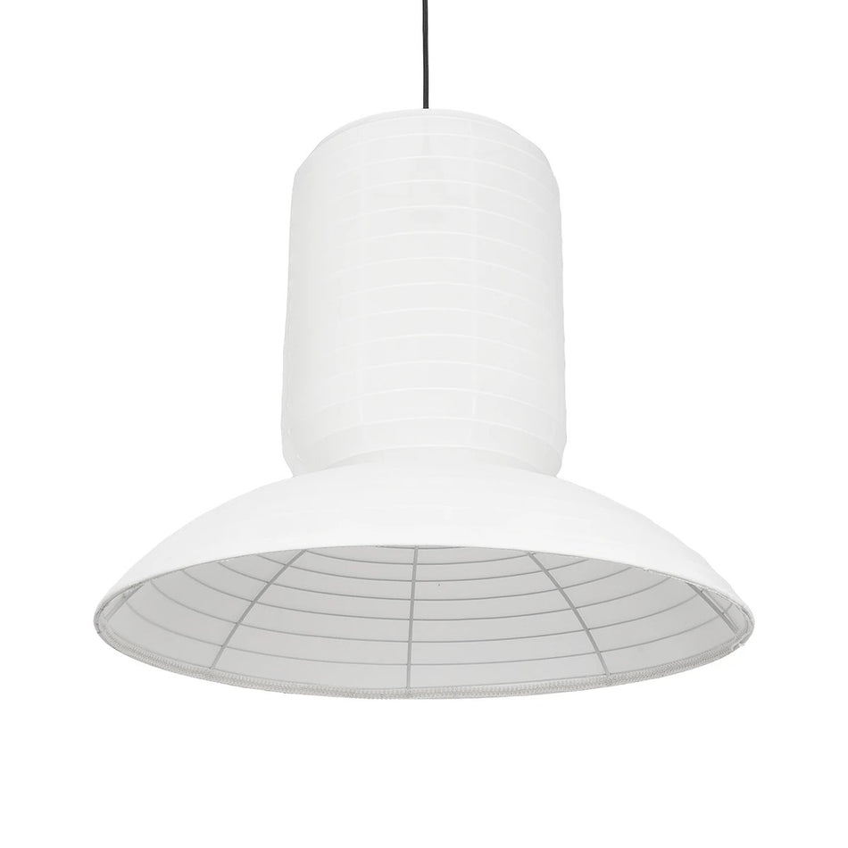 ROMINA 62003 Μοντέρνο Κρεμαστό Φωτιστικό Οροφής με Ντουί 1 x E27 AC 220-240V IP20 - Λευκό - Μ60 x Π60 x Υ51cm