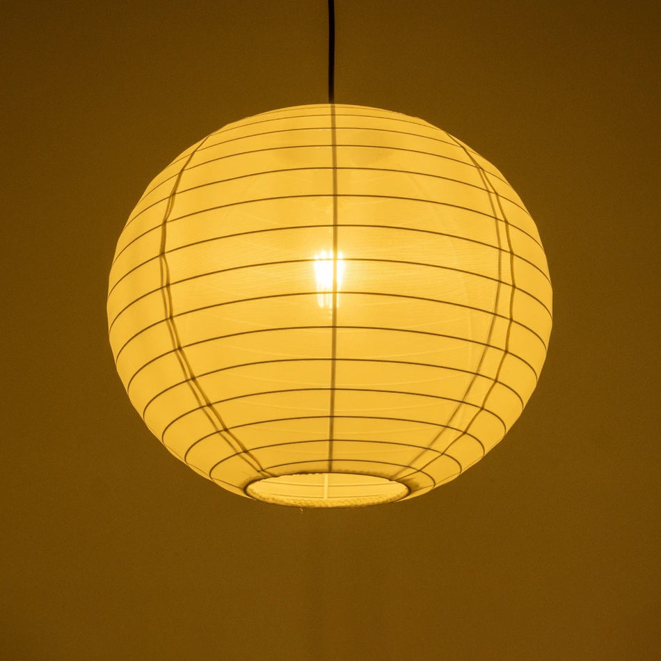 ROMINA 62004 Μοντέρνο Κρεμαστό Φωτιστικό Οροφής με Ντουί 1 x E27 AC 220-240V IP20 - Λευκό - Μ40 x Π40 x Υ37cm