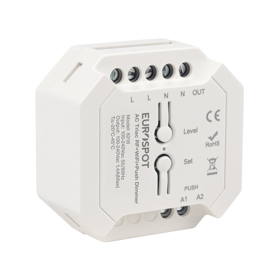 EuroSpot Triac Dimmer Tuya RF 2.4GHz & WiFi & Push Dim