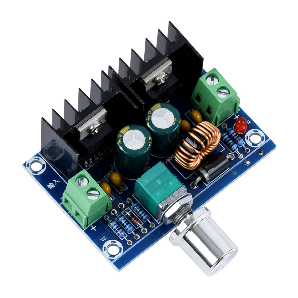 CONVERTER 73114 Ρυθμιστής Τάσης με Είσοδο από DC 4V έως DC 40V & Έξοδο από DC 1.25V έως DC 36V 1 x 8A Max IP20 - Μ6 x Π4.5 x Υ2.5cm - 2 Χρόνια Εγγύηση
