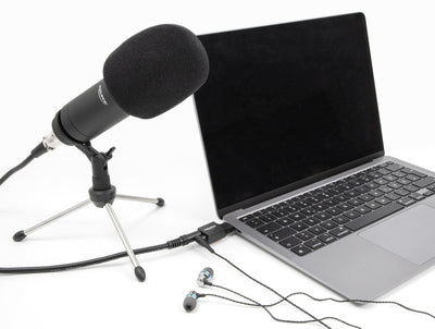 DELOCK εξωτερική κάρτα ήχου 67128, 2x 3.5mm, USB-C σύνδεση, μαύρη