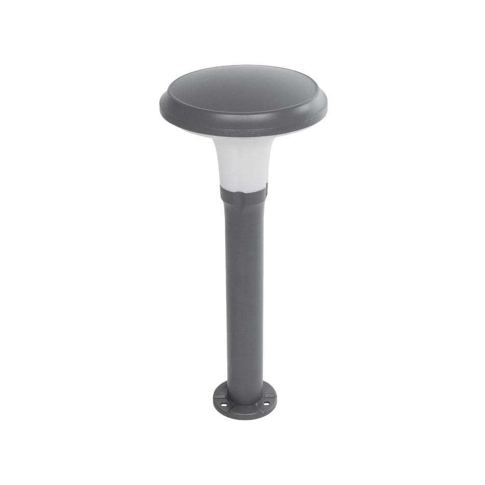 WHISPER 90548 Φωτιστικό Κολωνάκι Κήπου με Ντουί 1 x E27 AC 220-240V Αδιάβροχο IP65 - Γκρι Ανθρακί - Μ27 x Π27 x Υ79cm