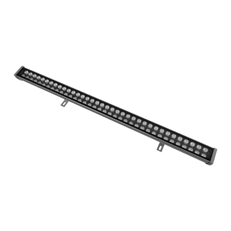 WASHERMOZA 90168 Μπάρα Φωτισμού Wall Washer LED 72W 6120lm 10-30° DC 24V Αδιάβροχο IP66 Μπλε Dimmable - Bridgelux SMD Chip - Γκρι Ανθρακί - Μ100 x Π14 x Υ7cm - 3 Χρόνια Εγγύηση