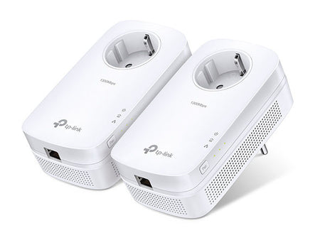 Powerline Bundle TP-Link AV1300 Gigabit Powerline Adapter με Ενσωματωμένη Πρίζα Starter Kit v2