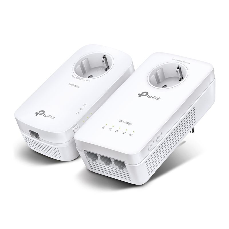 Powerline TP-Link TL-WPA8631P Kit v3 AV1300 Starter Wi-Fi Kit