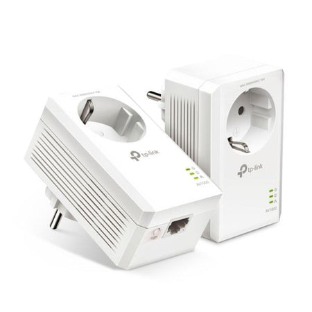 Powerline TP-Link TL-PA7017P Kit v4 AV1000 Gigabit Passthrough Starter Kit