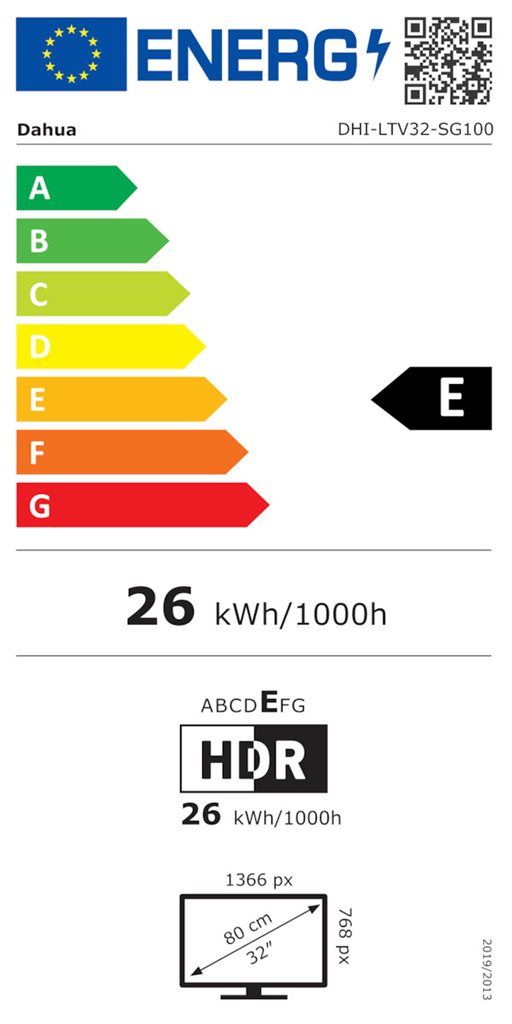 Τηλεόραση Dahua 32'' DHI-LTV32-SG100 HD Ready Smart