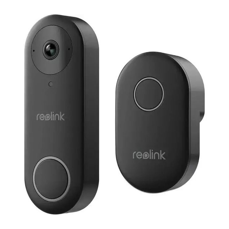 Κουδούνι πόρτας Reolink D340P PoE with chime Μαύρο
