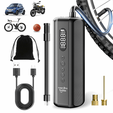 TCCBAC TC-AP-B03 - Car Pump 5200mAh 150PSI Air flow 16 L/MIN