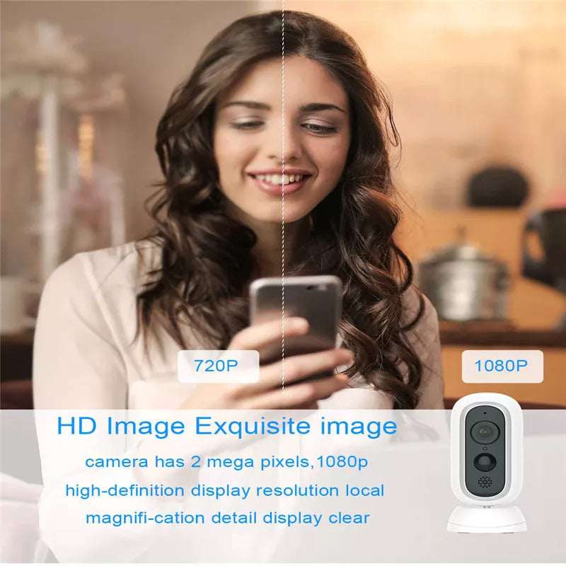 AJCLOUD 626JD3 801RTC IP Κάμερα Παρακολούθησης Wi-Fi Full HD 1080p Μπαταρίας με Αμφίδρομη Επικοινωνία