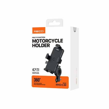 Recci RHO-C30 Motorcycle Holder 4.7''-7.1''