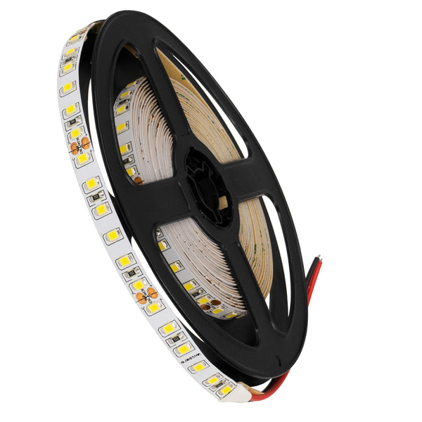 70231 Ταινία LED SMD 2835 5m 8W/m 120LED/m 1256 lm/m 120° DC 24V IP20 Φυσικό Λευκό 4500K - 5 Χρόνια Εγγύηση