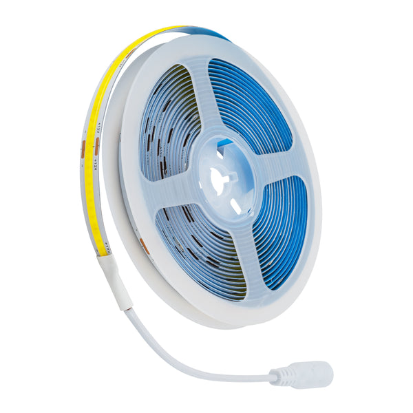 70416 Σετ Ταινία COB LED 5m 48W/5m 308LED/m 816lm/m 120° DC 12V IP20 με Τροφοδοτικό Φυσικό Λευκό 4500K