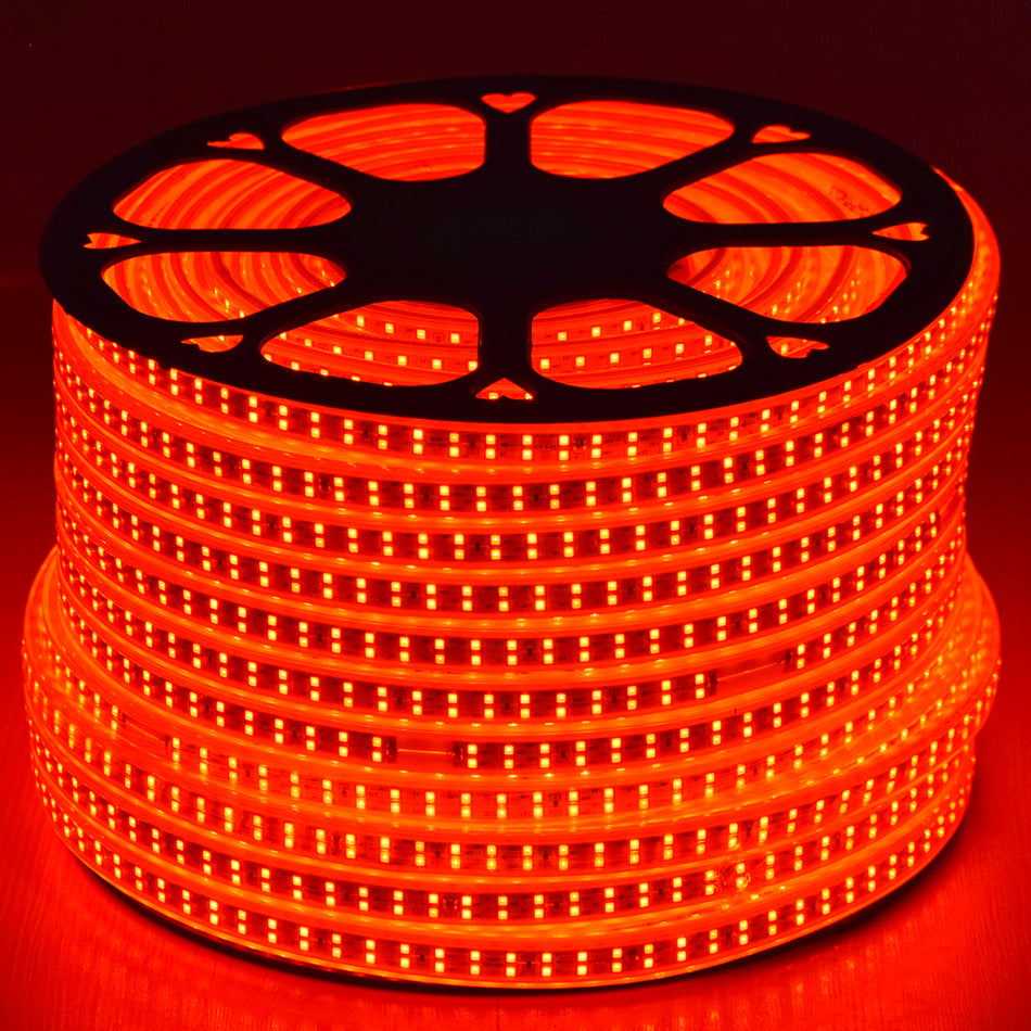 EPIWIDE 70514 Ταινία LED 24W/m 1560lm/m 120° DC 220-240V Αδιάβροχη IP65 180 x SMD2835 Chip/m Κόκκινο Dimmable - Epistar SMD Chip - M100 x Π1.6 x Υ0.7cm - 3 Χρόνια Εγγύηση