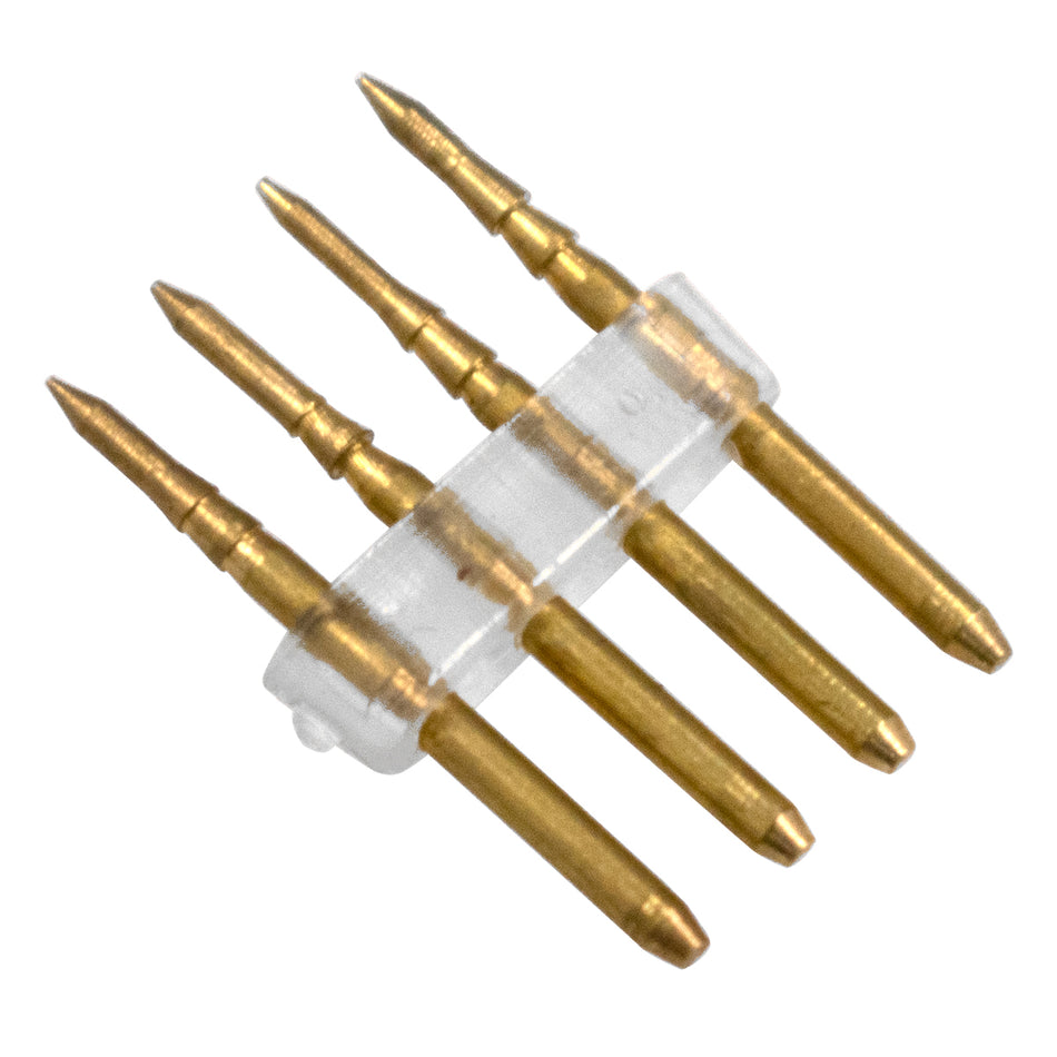 EPISLIM-B 70544 Καρφάκι Σύνδεσης για Ταινία LED Αδιάβροχο IP65 - Λευκό - Μ2.2 x Π1.5 x Υ0.4cm
