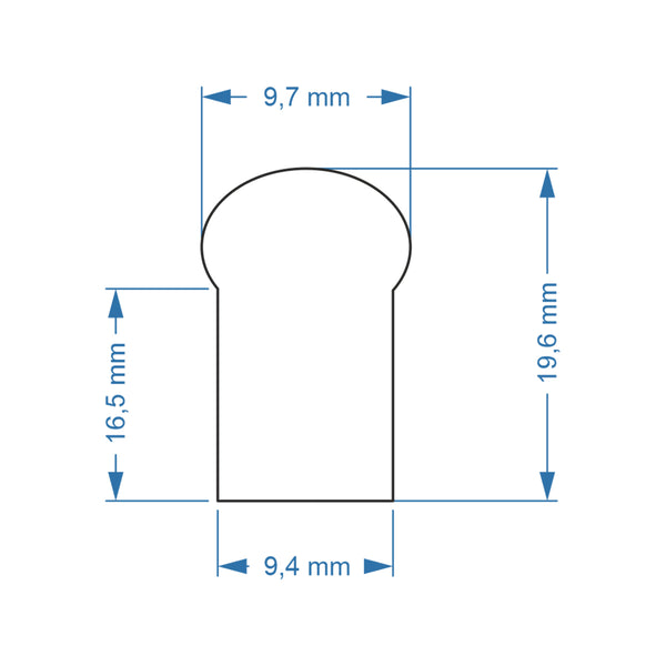 70568 OVALE 120° Degree Neon Flex Epistar LED SMD 5050 1m 18W/m 60LED/m 1818lm/m 120° DC 24V Αδιάβροχη IP68 RGB Dimmable