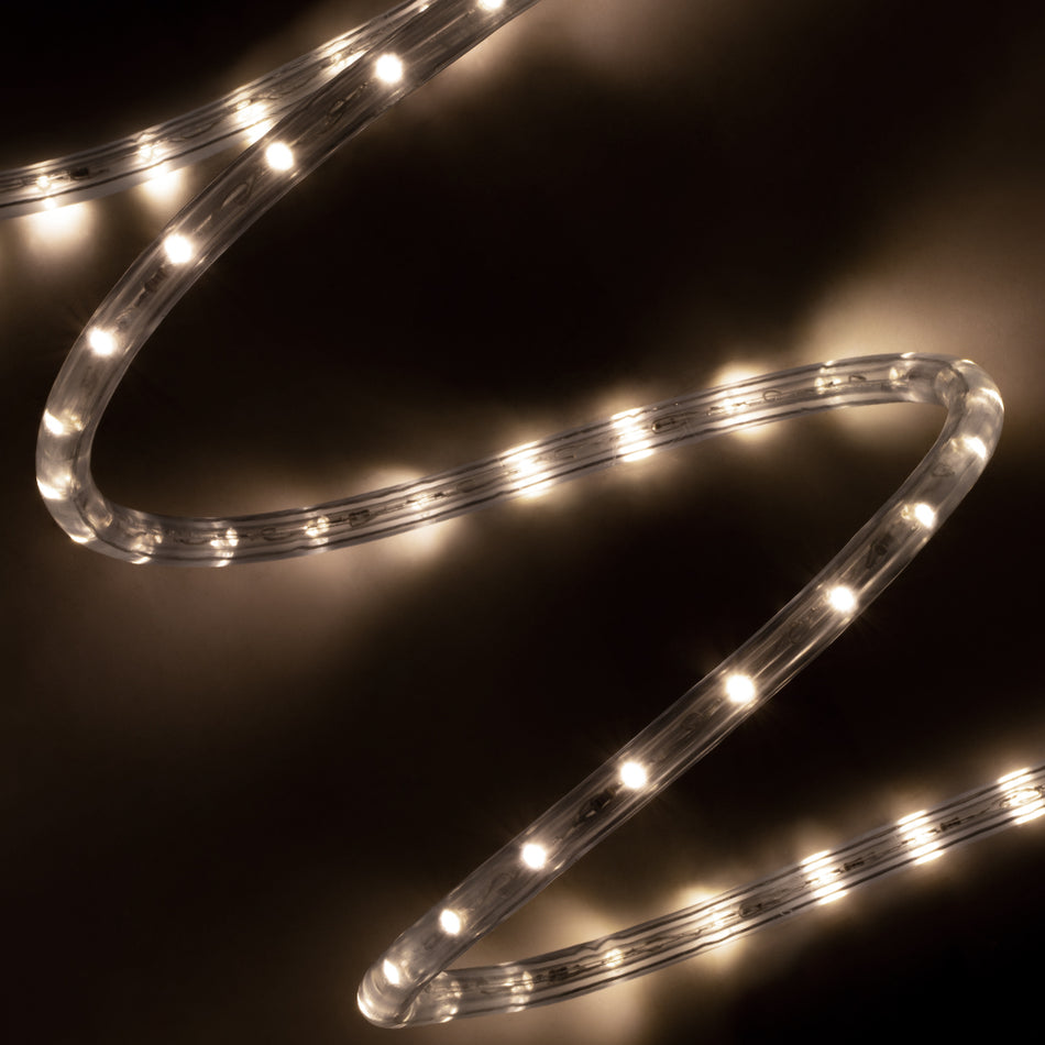 GLOBOSTAR® LIGHTUBE 70601 Φωτοσωλήνας LED 3.9W/m 176lm/m 360° DC 220-240V Αδιάβροχο IP65 36 x Diode Chip/m Φυσικό Λευκό 4500K Dimmable - Μ100 x Π1.2 x Υ1.2cm - 2 Χρόνια Εγγύηση