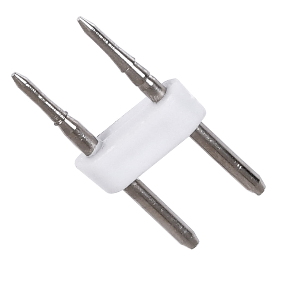 NEOVALE-NEOTUBE-A 70630 Καρφάκι Σύνδεσης για Ταινία LED Αδιάβροχο IP65 - Λευκό - Μ2.2 x Π1 x Υ0.4cm