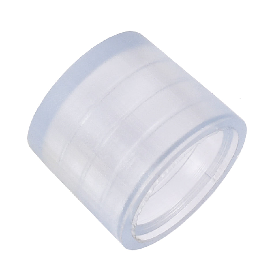 NEOTUBE-B 70636 Τερματική Τάπα για Neon Flex LED Αδιάβροχο IP65 - Διάφανο - Μ2.2 x Π2.2 x Υ3.5cm