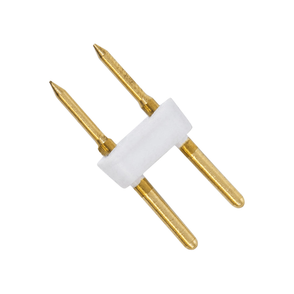LIGHTUBE-AB 70650 Καρφάκι Σύνδεσης για Φωτοσωλήνα LED Αδιάβροχο IP65 - Λευκό - Μ2.2 x Π1 x Υ0.4cm