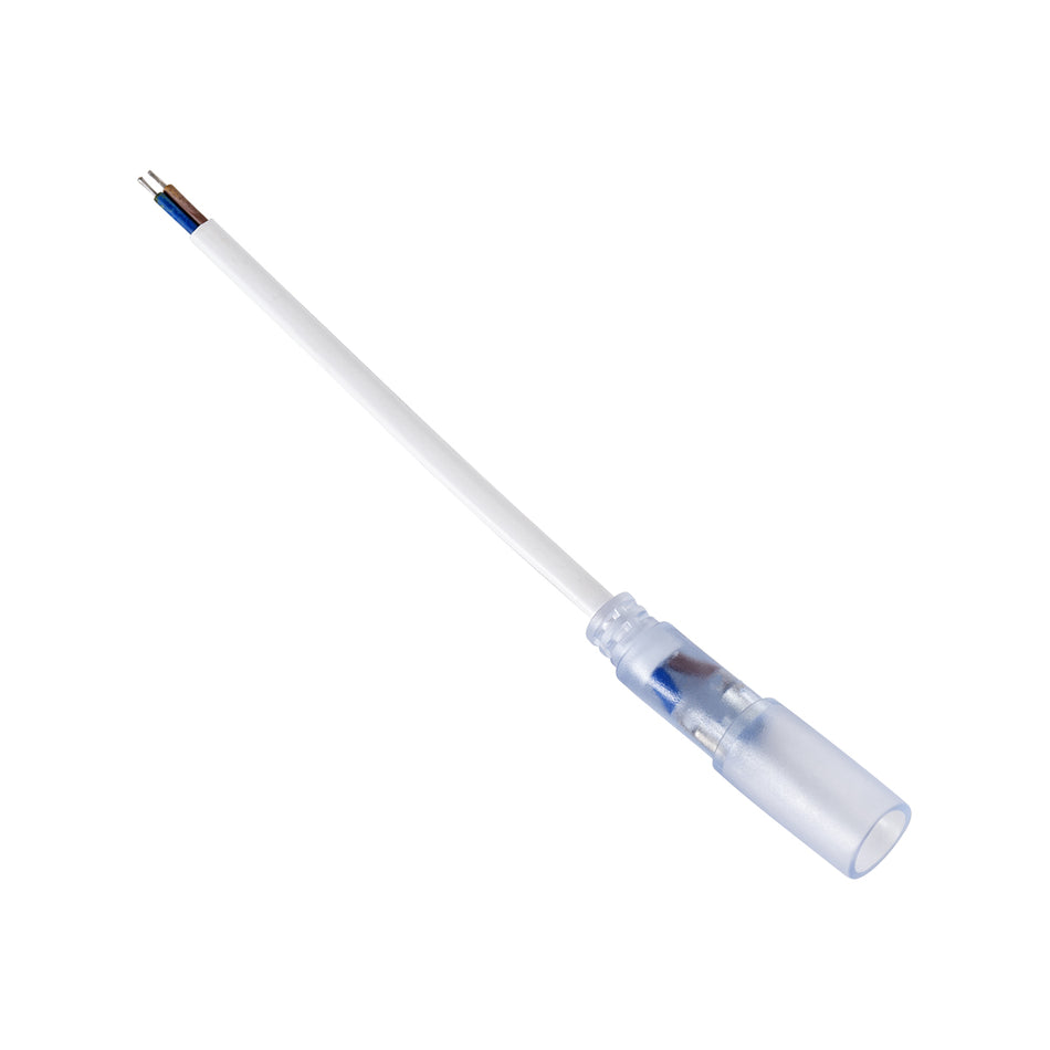 LIGHTUBE-AB 70653 Σύνδεσμος για Φωτοσωλήνα LED Αδιάβροχο IP65 - Διάφανο - Μ19 x Π1.6 x Υ1.6cm