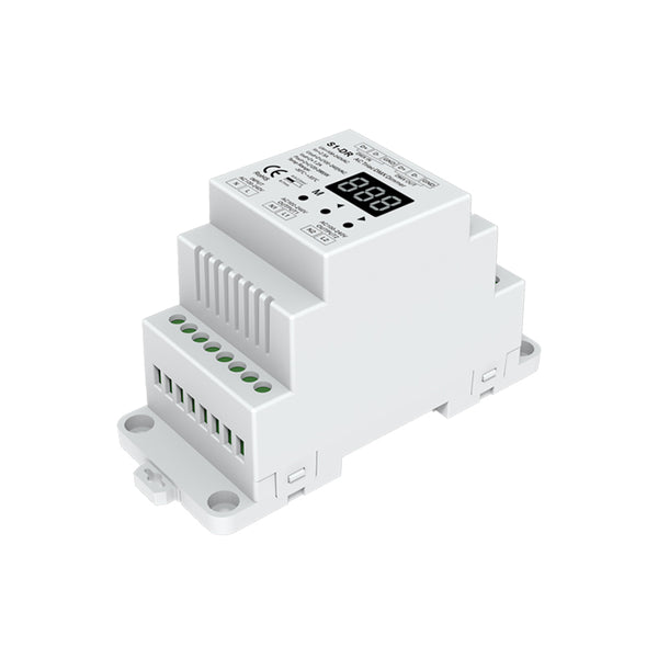 70670 S1-DR SKYDANCE AC Triac DMX Dimmer Din Rail Ράγας 2 Καναλιών AC 100-240V 2 x 1.5A 360W - Max 3A 720W - IP20 DMX512 Μ11.5 x Π5 x Υ6.5cm - 5 Years Warranty