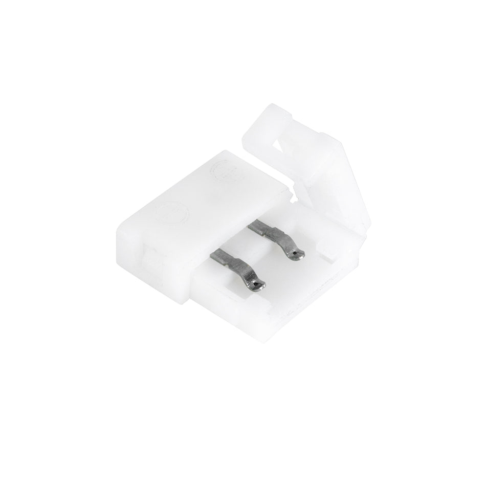 STRIPCON 70711 Ταχυσύνδεσμος για Μονόχρωμη Ταινία LED 10mm σε 10mm IP20 - Λευκό - Μ1.5 x Π1.5 x Υ0.5cm