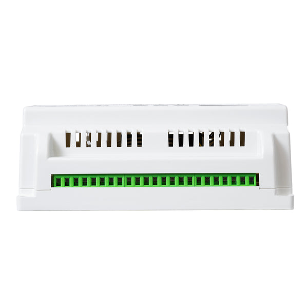 71450 D24 SKYDANCE DC DMX & RDM Dimmer Din Rail Ράγας High Speed Controller / Decoder 24 Καναλιών DC 12-24V 24 x 3A 72W - Max 72.5A 1740W - IP20 Μ16 x Π9 x Υ6cm - 5 Years Warranty