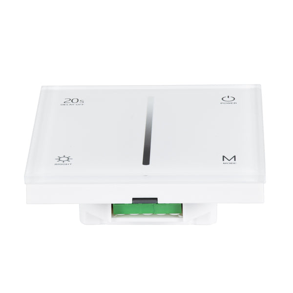 71452 S1-T SKYDANCE AC Smart RF 2.4Ghz & Αφής - Touch Triac Dimming AC100-240V σε AC100-240V 1 x 1.5A 360W - Max 1.5A 360W - IP20 - Λευκό Σώμα - Μ8.5 x Π8.5 x Υ3.2cm - 5 Years Warranty