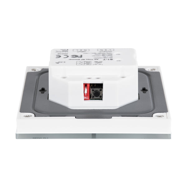 71452 S1-T SKYDANCE AC Smart RF 2.4Ghz & Αφής - Touch Triac Dimming AC100-240V σε AC100-240V 1 x 1.5A 360W - Max 1.5A 360W - IP20 - Λευκό Σώμα - Μ8.5 x Π8.5 x Υ3.2cm - 5 Years Warranty