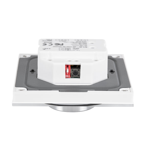 71454 S1-K SKYDANCE AC Smart RF 2.4Ghz & Ροοστάτη - Push ON/OFF Triac Dimming AC100-240V σε AC100-240V 1 x 1.5A 360W - Max 1.5A 360W - IP20 - Λευκό Σώμα - Μ8.5 x Π8.5 x Υ5cm - 5 Years Warranty