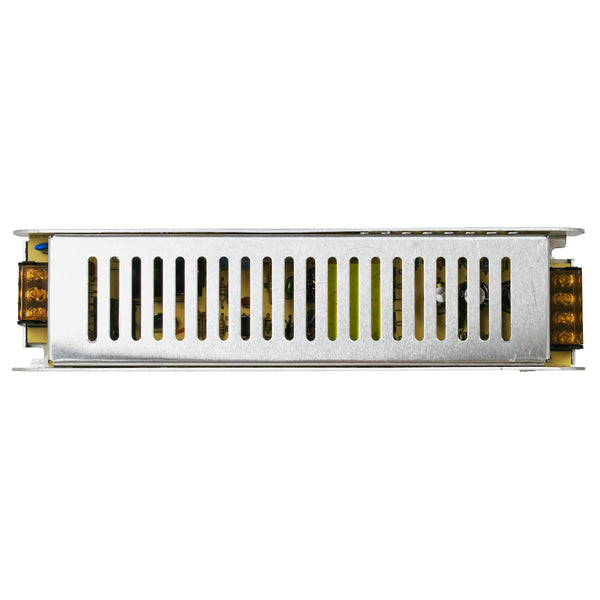 73002 Μεταλλικό Τροφοδοτικό PELV Slim για Προϊόντα LED 120W 10A - AC 220-240V σε DC 12V - IP20 L18.7 x W4.7 x H3.5cm - 2 Χρόνια Εγγύηση