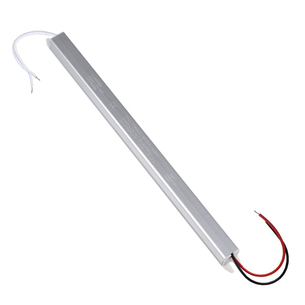 73025 Μεταλλικό Τροφοδοτικό PELV Ultra Slim για Προϊόντα LED 75W 6.25A - AC 220-240V σε DC 12V - IP20 L31 x W1.8 x H1.8cm - 3 Χρόνια Εγγύηση