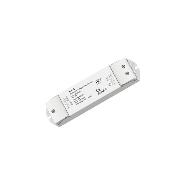 73127 V1-S SKYDANCE AC Triac Dimmer Push Dimming 1 Κανάλι DC 12-48V 1 x 15A 720W - Max 15A 720W - IP20  Μ17.5 x Π4.5 x Υ2.5cm - 5 Χρόνια Εγγύηση