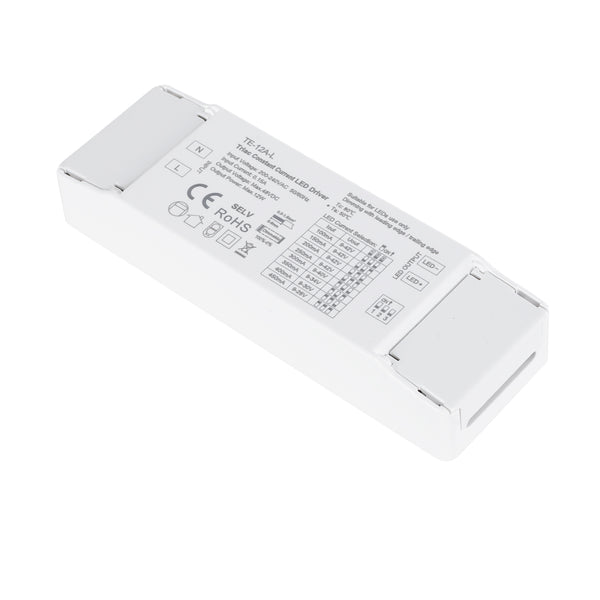 73132 TE-12A-L SKYDANCE AC Triac Dimmable Constant Current LED Driver 1 Κανάλι AC 200-240V 1 x 0.15A 12W - Max 0.15A 12W - IP20  Μ11.1 x Π3.7 x Υ2cm - 5 Χρόνια Εγγύηση