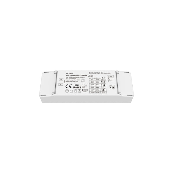 73132 TE-12A-L SKYDANCE AC Triac Dimmable Constant Current LED Driver 1 Κανάλι AC 200-240V 1 x 0.15A 12W - Max 0.15A 12W - IP20  Μ11.1 x Π3.7 x Υ2cm - 5 Χρόνια Εγγύηση