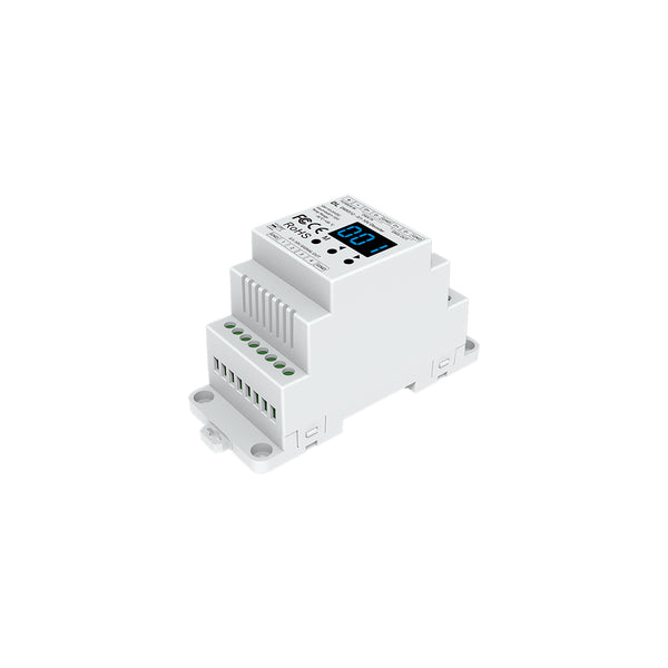 73139 DL SKYDANCE DC DMX512 Signal Amplifier Din Rail Ράγας 2 Καναλιών DC 12-48V - IP20  Μ11.5 x Π5 x Υ6.5cm - 5 Χρόνια Εγγύηση