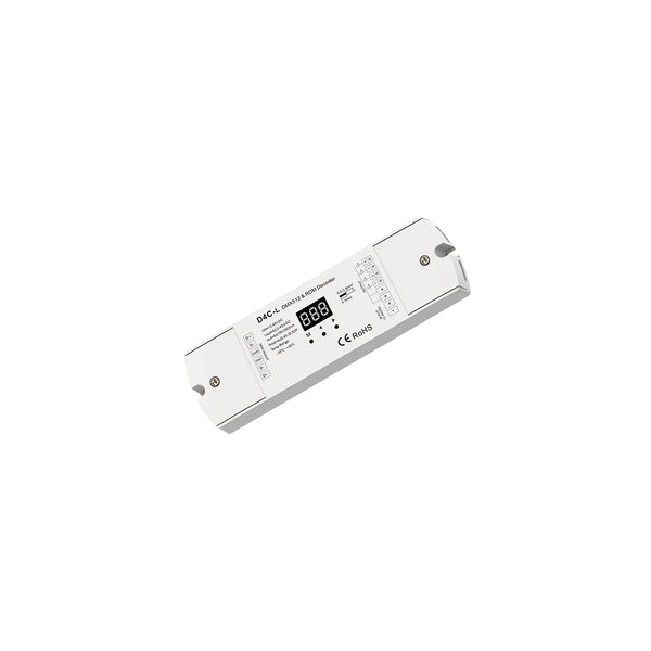 73145 D4C-L SKYDANCE DC DMX512 Constant Current & RDM Decoder 4 Καναλιών DC 12-48V 4 x 0.5A 22.5W - Max 2A 90W - IP20  Μ17 x Π5 x Υ2.5cm - 5 Χρόνια Εγγύηση