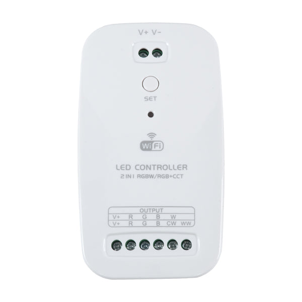 73355 Ασύρματος WiFi LED RGBW+WW+CCT Controller IOS/Android 2in1 DC 9-24V Max 180W