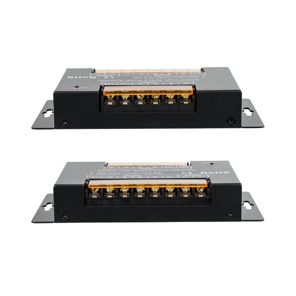 73394 DC Power & Signal High Speed Amplifier Ενισχυτής Ισχύος & Σήματος Υψηλών Ταχυτήτων 4 Καναλιών DC 5-24V 4 x 8A 768W - Max 32A 768W - IP20 - Μ14.5 x Π7.5 x Υ2.5cm - 3 Χρόνια Εγγύηση