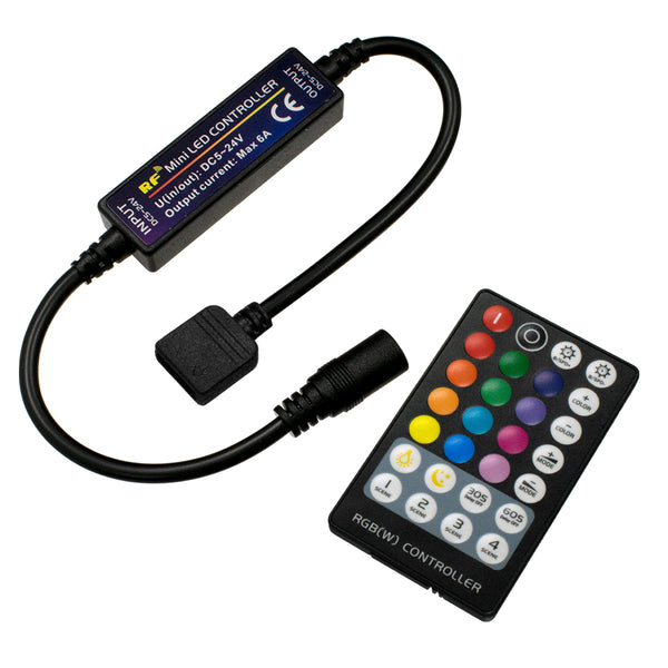 73429 Ασύρματος LED RGB Controller με Χειριστήριο RF 2.4Ghz DC 5-24V Max 144W