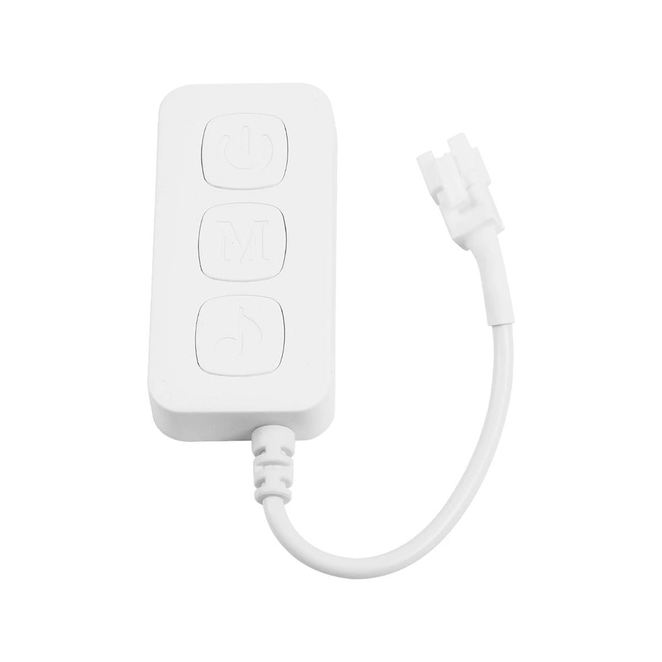 SP611E 73451 RF & WiFi 2.4G Ψηφιακός Pixel Addressable Controller DC 5-12-24V IP20 - RF & WiFi 2.4G & Bluetooth - SPI/TTL Protocol 2048 IC - Μ6.5 x Π3.3 x Υ1.5cm - 2 Χρόνια Εγγύηση