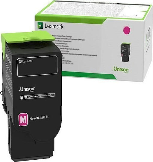 Lexmark 78C2UME Γνήσιο Toner Laser Εκτυπωτή Ματζέντα High Yield 7000 Σελίδων 78C2UME